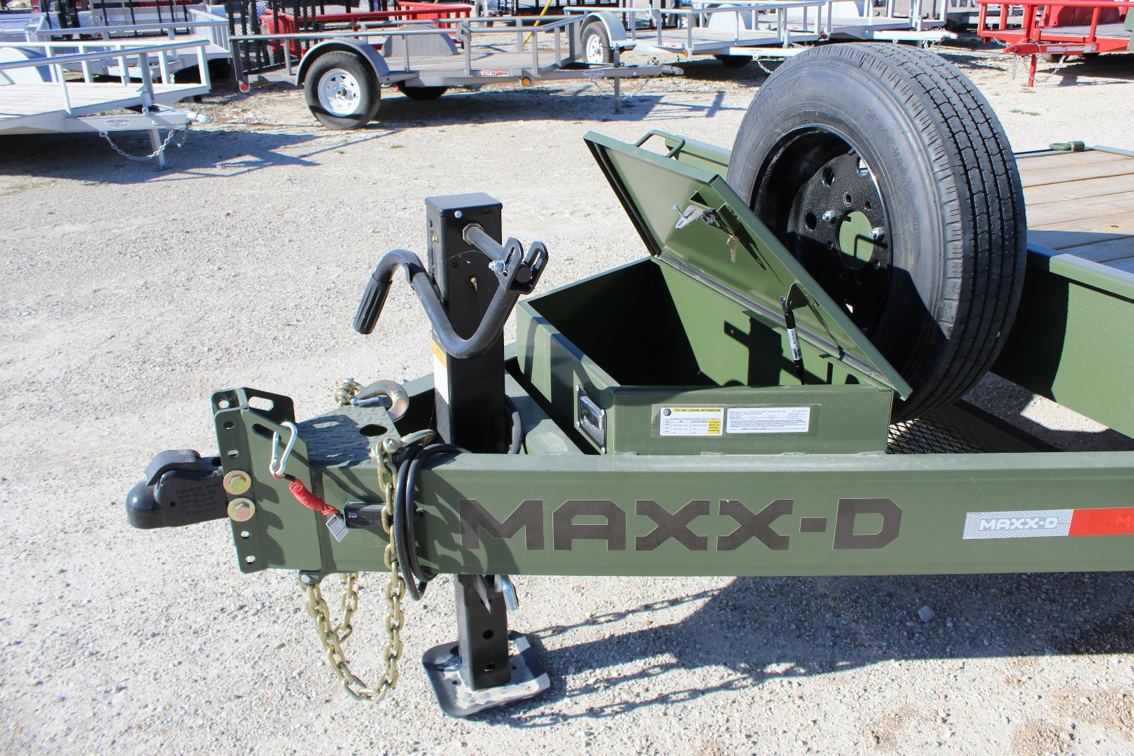 New 2025 MAXXD G8X8322 - 22' X 83"- 18' Tilt Deck Equipment Trailer