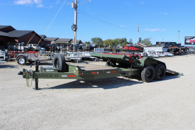 New 2025 MAXXD G8X8322 - 22' X 83"- 18' Tilt Deck Equipment Trailer