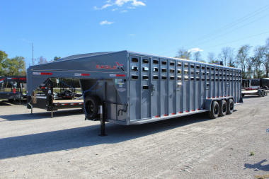 New 2025 Eagle X Trailer 6.8 x 32 gooseneck LivestockTrailer