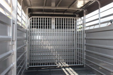 New 2024 GR Trailers 6.8x20 gooseneck half-top Stock Trailer