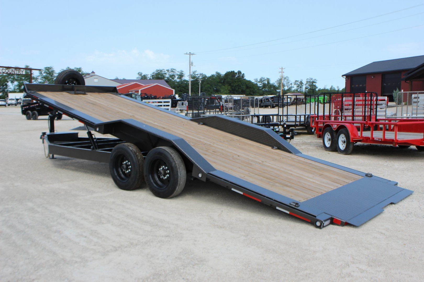 New 2024 MAXXD T8X 24' tilt Equipment Trailer