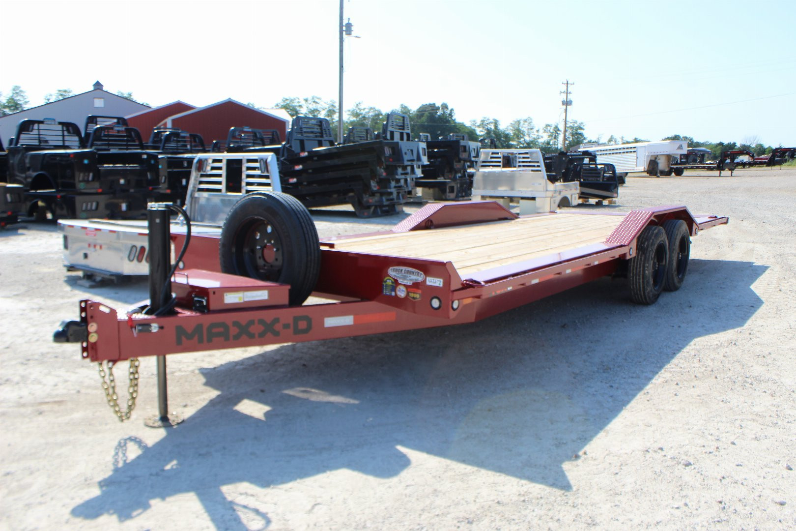 New 2024 MAXXD T8X 102"x24' equipment tilt