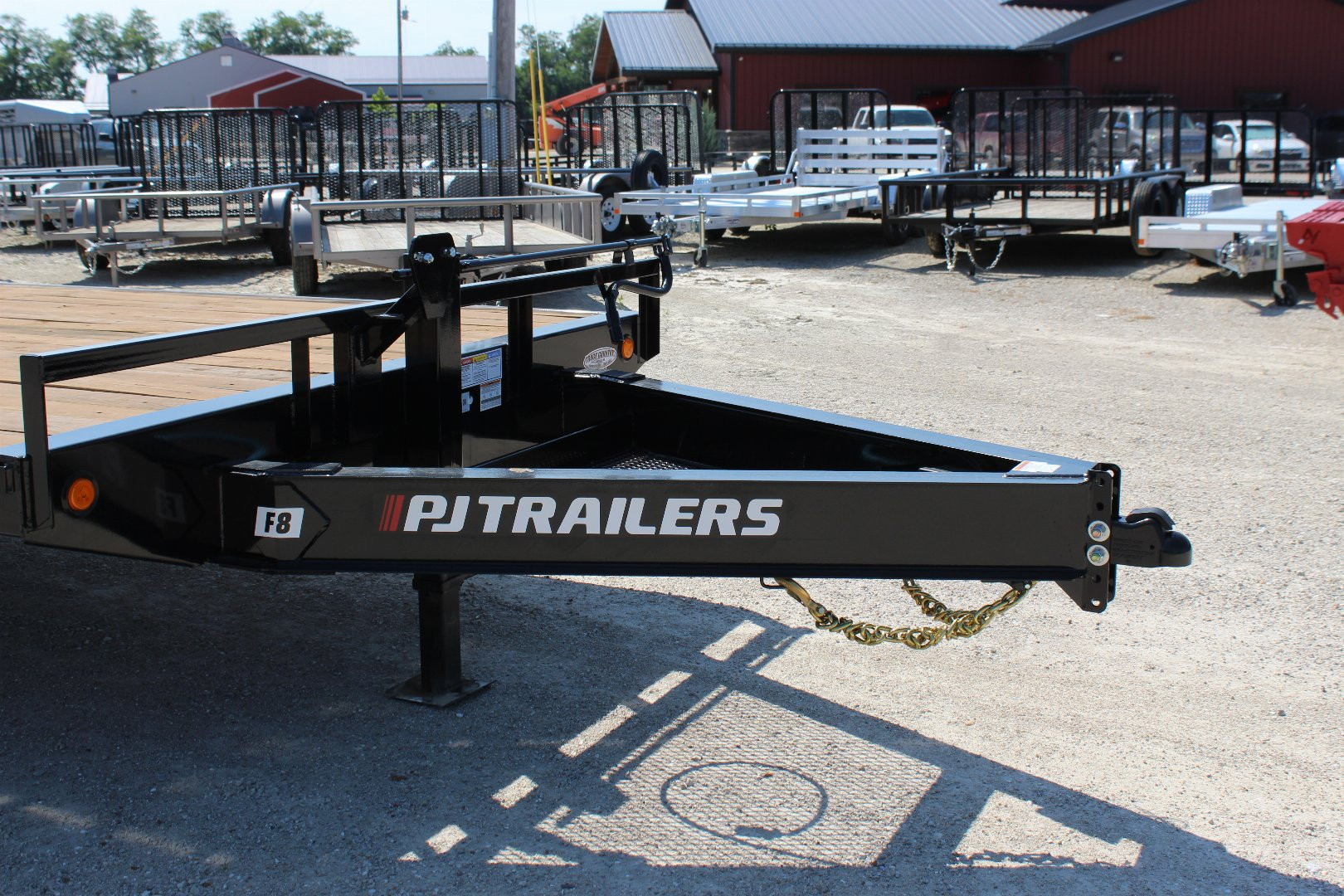 New 2025 PJ Trailers F8 22' BP deckover