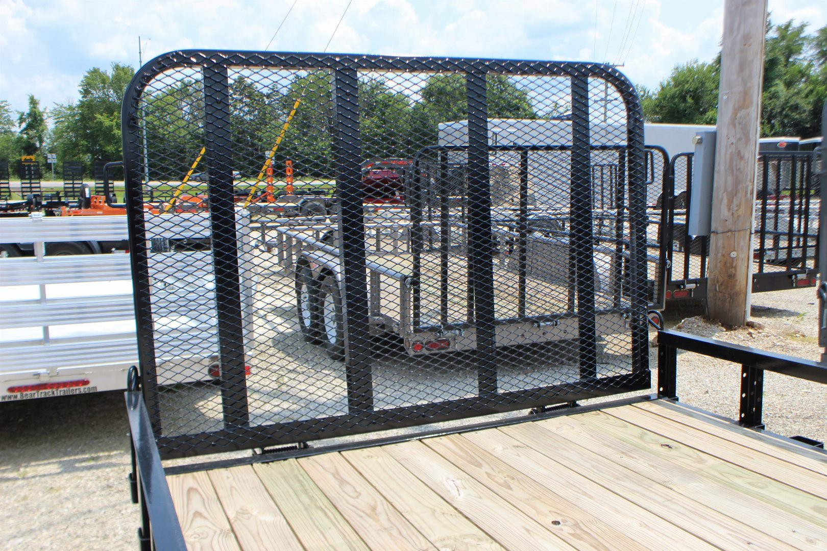 New 2025 PJ TRAILERS 77" x 12' U7 Utility Trailer