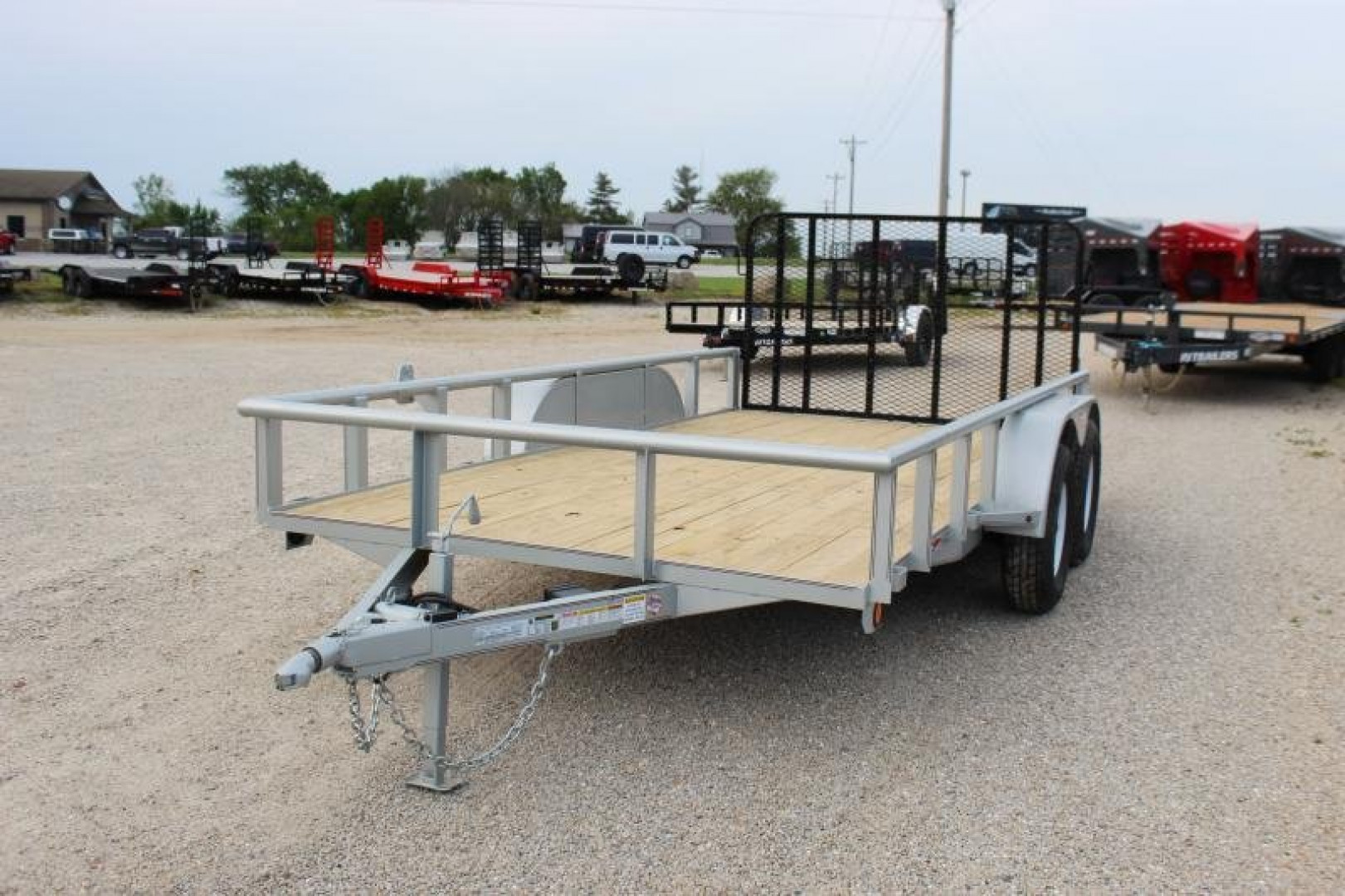 New 2024 GR Trailers 7' x 14' Tandem Axle Utility Trailer (UT7014W07L) Utility Trailer