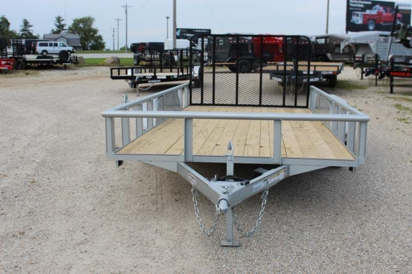 New 2024 GR Trailers 7' x 14' Tandem Axle Utility Trailer (UT7014W07L) Utility Trailer
