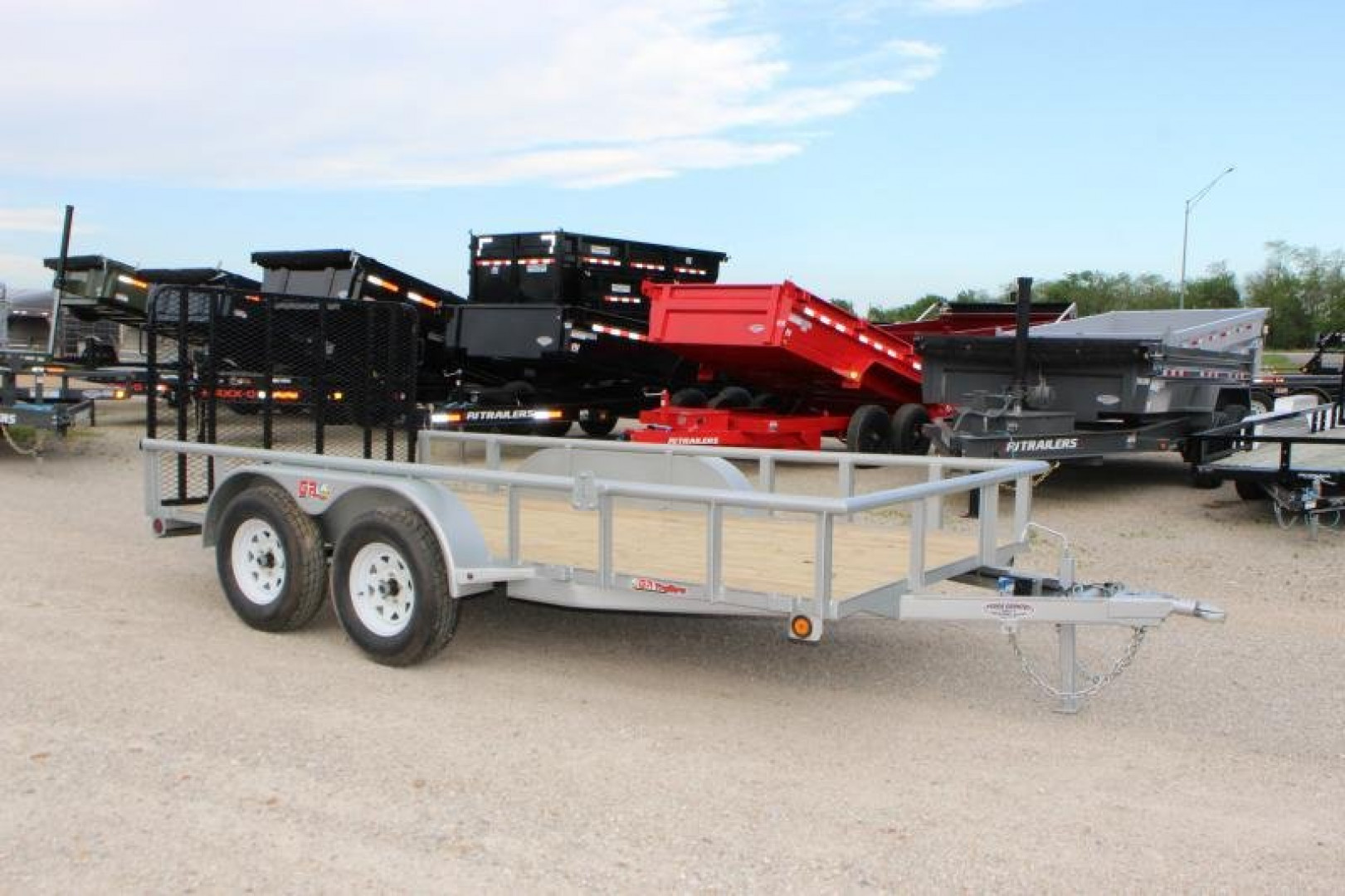 New 2024 GR Trailers 7' x 14' Tandem Axle Utility Trailer (UT7014W07L) Utility Trailer