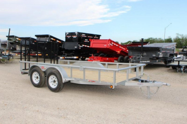 New 2024 GR Trailers 7' x 14' Tandem Axle Utility Trailer (UT7014W07L) Utility Trailer