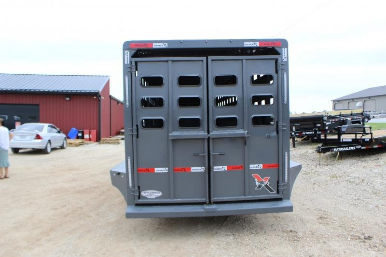 New 2024 Eagle-X 24' Livestock Trailer