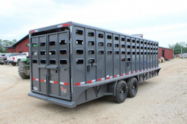 New 2024 Eagle-X 24' Livestock Trailer