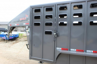 New 2024 Eagle-X 24' Livestock Trailer
