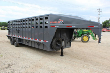 New 2024 Eagle-X 24' Livestock Trailer