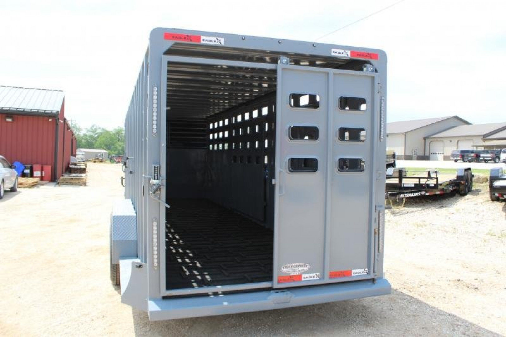 New 2024  Eagle-X 6.8' x 24' Livestock  Trailer