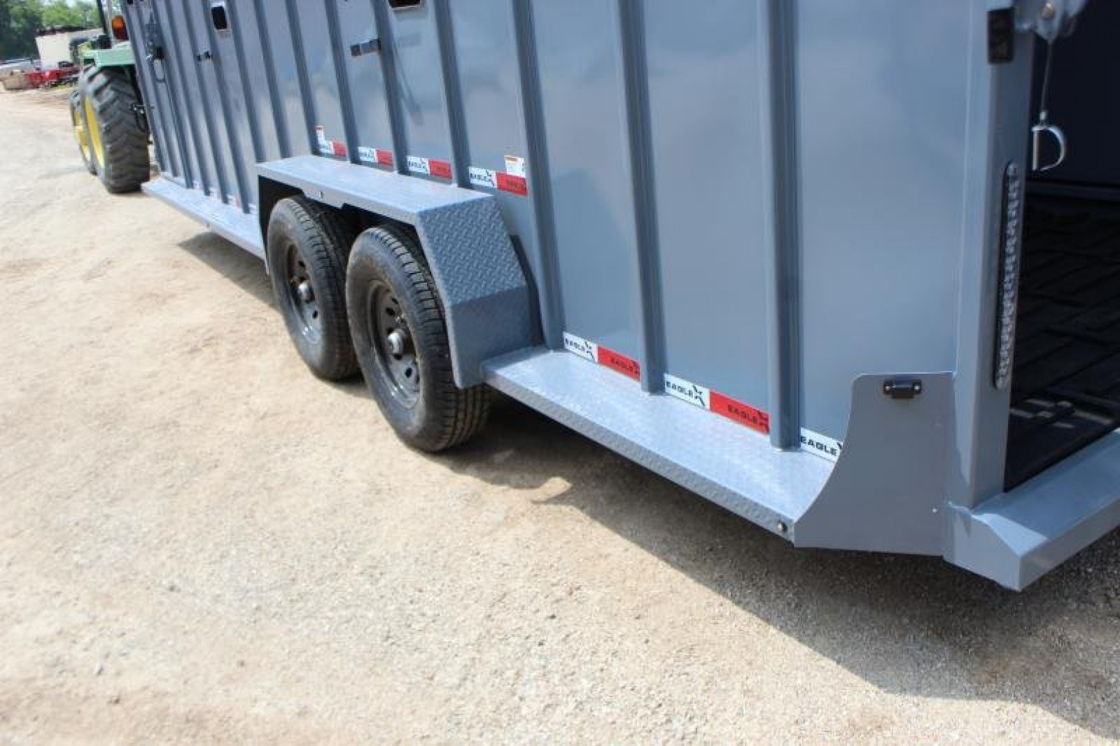 New 2024  Eagle-X 6.8' x 24' Livestock  Trailer