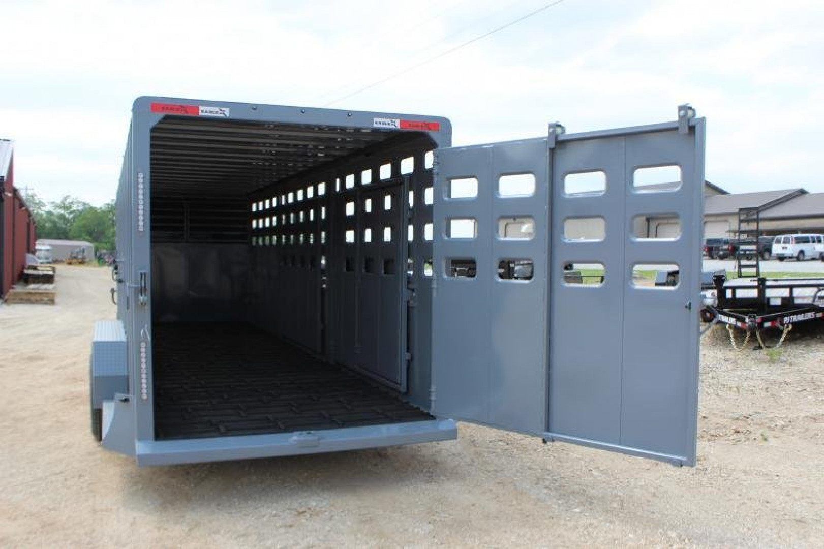 New 2024  Eagle-X 6.8' x 24' Livestock  Trailer