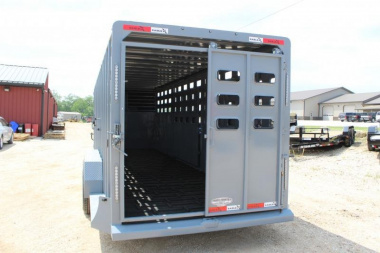 New 2024  Eagle-X 6.8' x 24' Livestock  Trailer
