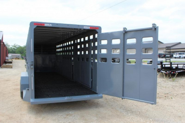 New 2024  Eagle-X 6.8' x 24' Livestock  Trailer