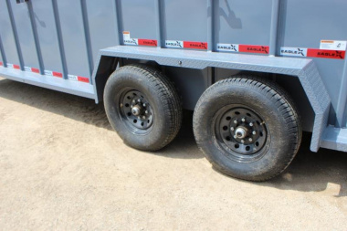 New 2024  Eagle-X 6.8' x 24' Livestock  Trailer