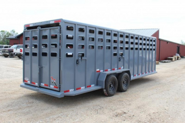 New 2024  Eagle-X 6.8' x 24' Livestock  Trailer