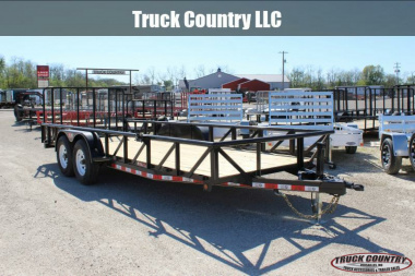 New 2024 GR Trailers 7' x 20' Tandem Axle Utility Trailer