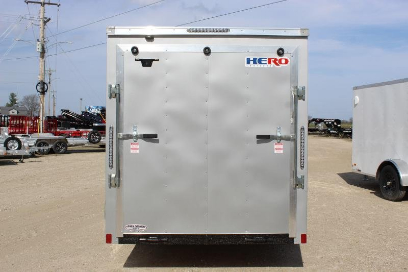 New 2025 Bravo Trailers 6x12 Hero Cargo / Enclosed Trailer