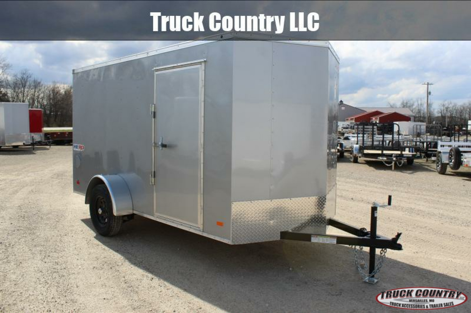 New 2025 Bravo Trailers 6x12 Hero Cargo / Enclosed Trailer