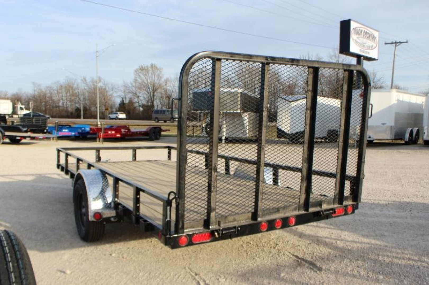 New 2024 PJ Trailers U7 77x14 Utility Trailer