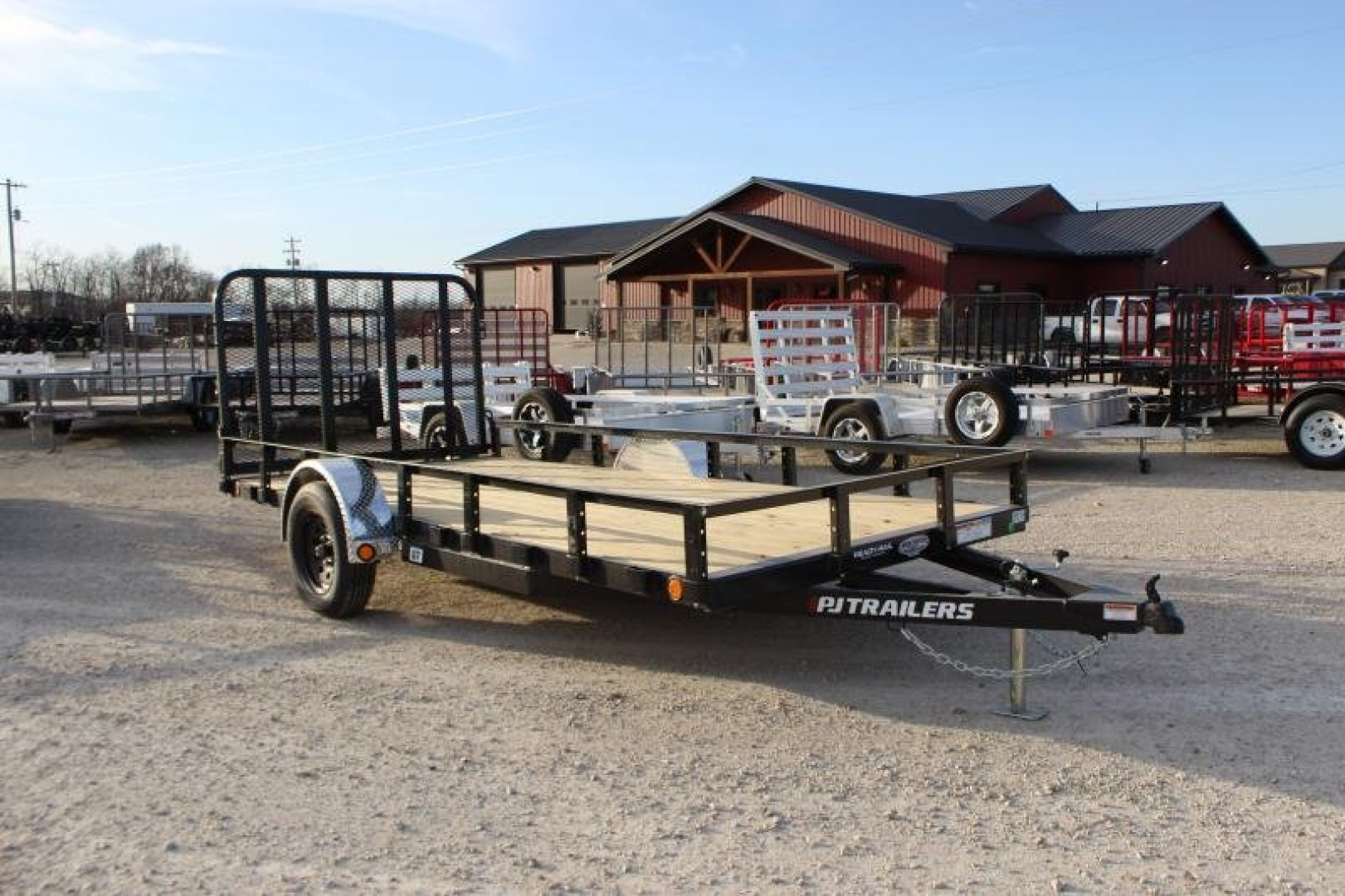 New 2024 PJ Trailers U7 77x14 Utility Trailer