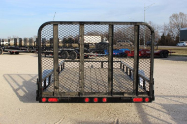 New 2024 PJ Trailers U7 77x14 Utility Trailer