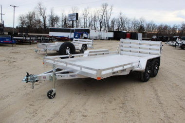New 2024 Bear Track Products 81 x14' aluminum utility  Utility Trailer