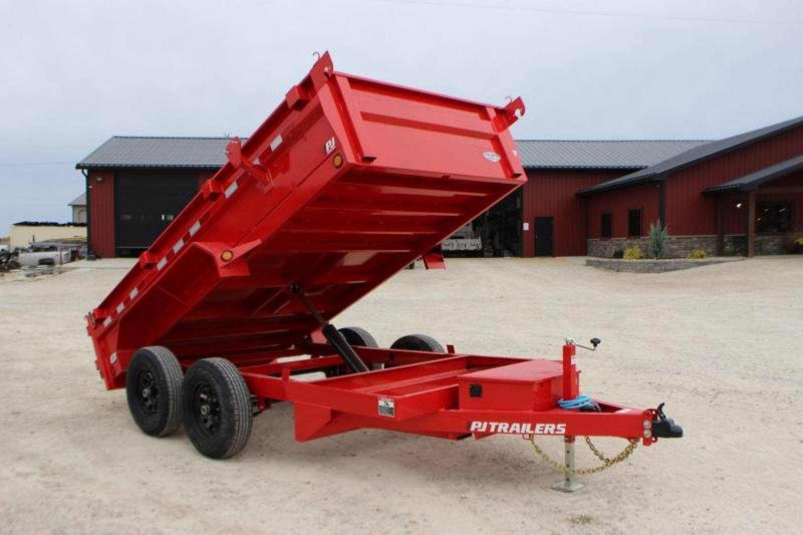 New 2024 PJ Trailers 72" x 12' D3 Dump Trailer