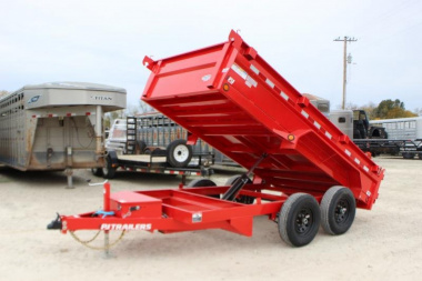 New 2024 PJ Trailers 72" x 12' D3 Dump Trailer