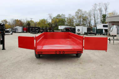 New 2024 PJ Trailers 72" x 12' D3 Dump Trailer