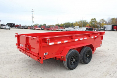 New 2024 PJ Trailers 72" x 12' D3 Dump Trailer