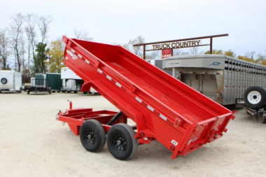New 2024 PJ Trailers 72" x 12' D3 Dump Trailer