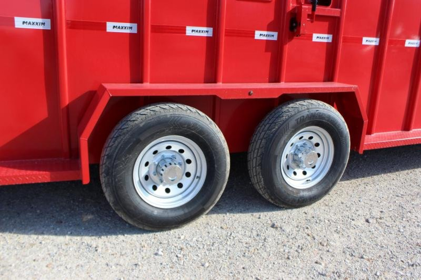 New 2024 Maxxim Industries 6'8'' x 24' Stock / Stock Combo Trailer