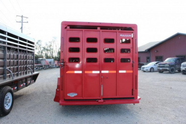 New 2024 Maxxim Industries 6'8'' x 24' Stock / Stock Combo Trailer