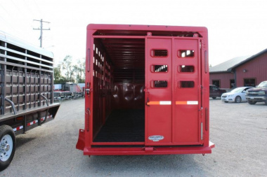 New 2024 Maxxim Industries 6'8'' x 24' Stock / Stock Combo Trailer