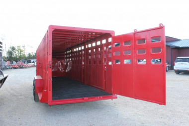 New 2024 Maxxim Industries 6'8'' x 24' Stock / Stock Combo Trailer
