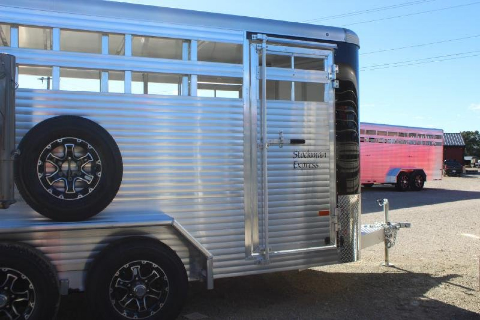 New 2024 Sundowner Trailers 14' Long Stockman Express Stock / Stock Combo Trailer