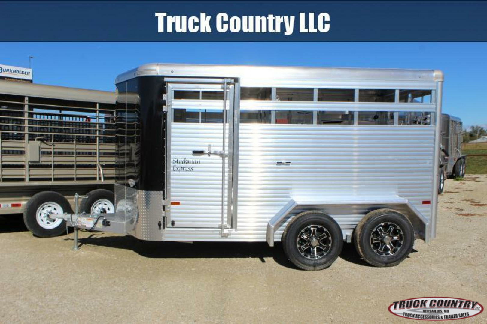 New 2024 Sundowner Trailers 14' Long Stockman Express Stock / Stock Combo Trailer