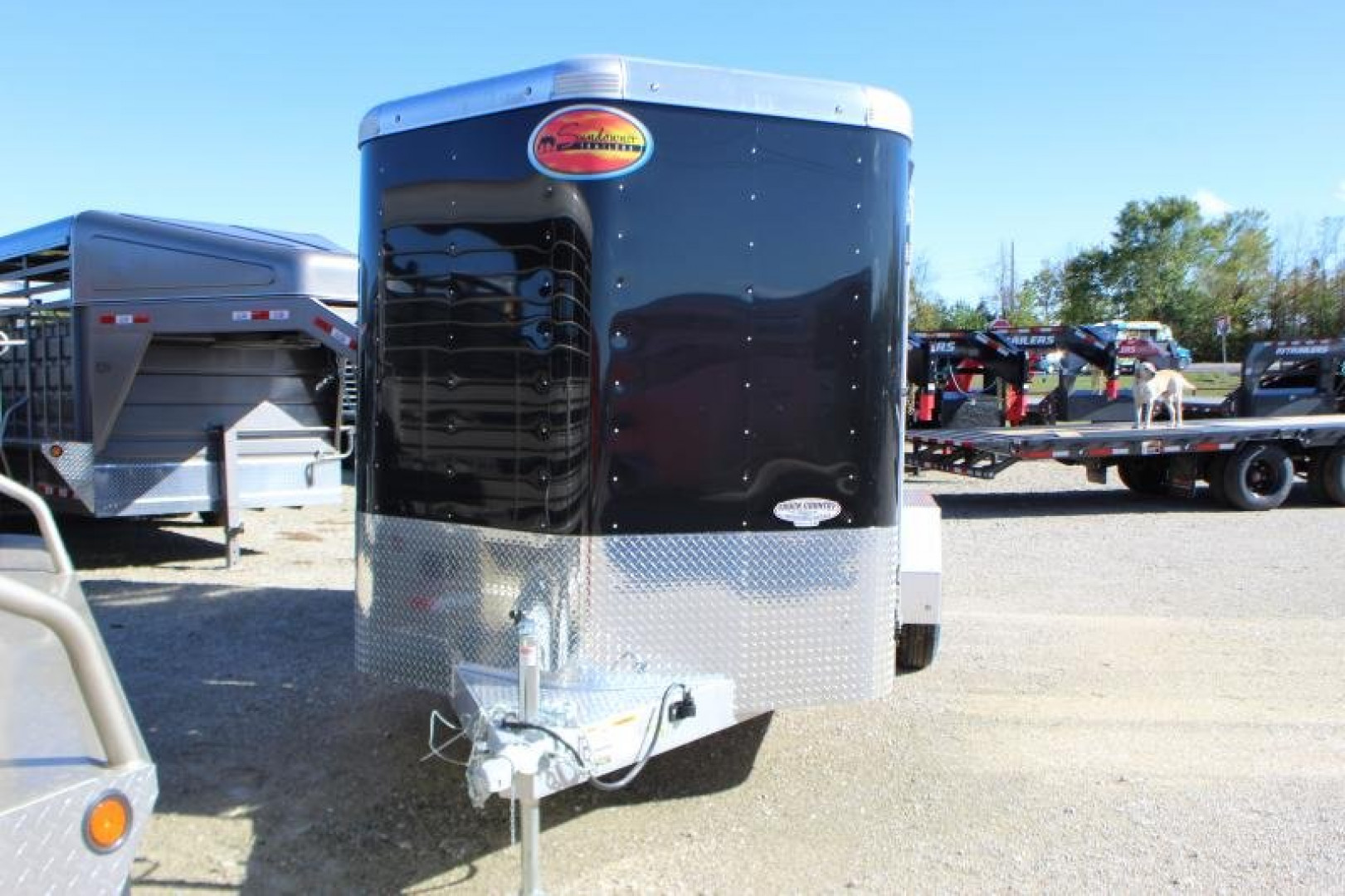 New 2024 Sundowner Trailers 14' Long Stockman Express Stock / Stock Combo Trailer