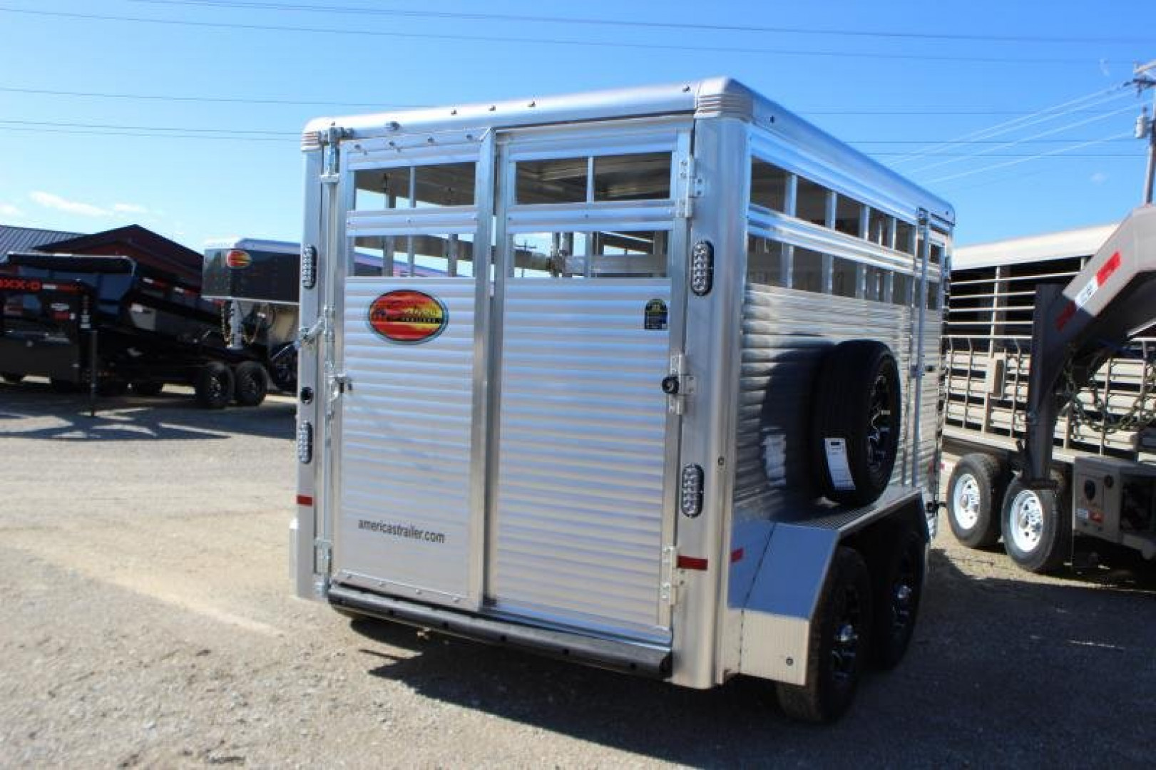 New 2024 Sundowner Trailers 14' Long Stockman Express Stock / Stock Combo Trailer