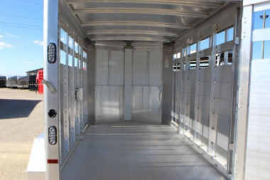 New 2024 Sundowner Trailers 14' Long Stockman Express Stock / Stock Combo Trailer