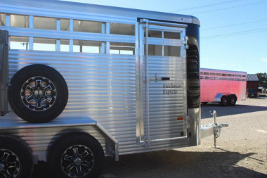 New 2024 Sundowner Trailers 14' Long Stockman Express Stock / Stock Combo Trailer