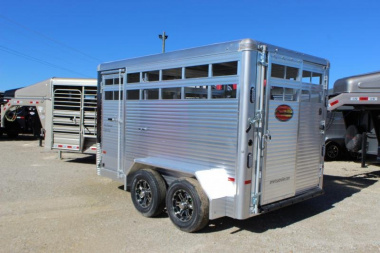 New 2024 Sundowner Trailers 14' Long Stockman Express Stock / Stock Combo Trailer