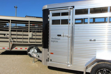 New 2024 Sundowner Trailers 14' Long Stockman Express Stock / Stock Combo Trailer