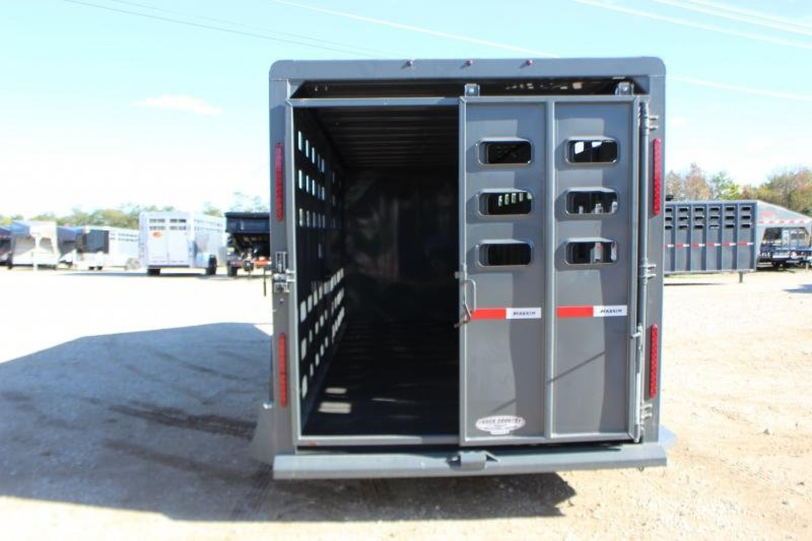 New 2023 Maxxim Industries 6'8'' x 24' Stock / Stock Combo Trailer
