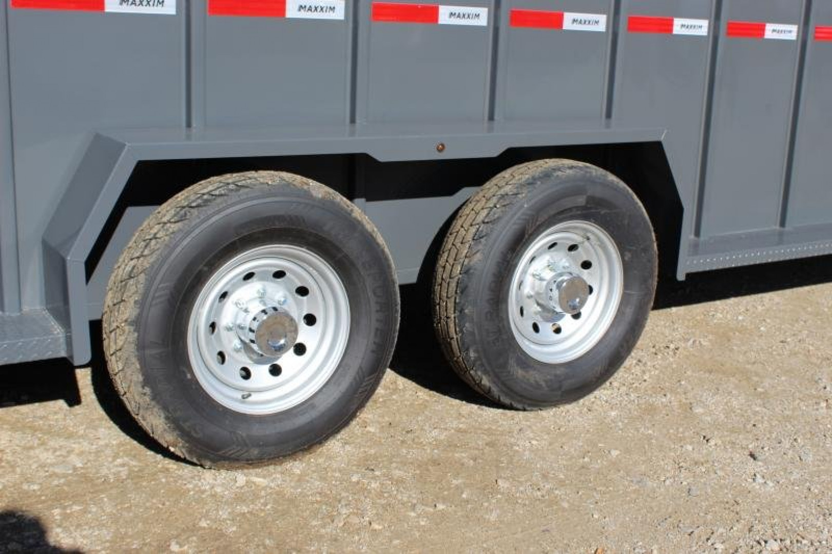 New 2023 Maxxim Industries 6'8'' x 24' Stock / Stock Combo Trailer