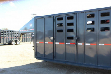 New 2023 Maxxim Industries 6'8'' x 24' Stock / Stock Combo Trailer